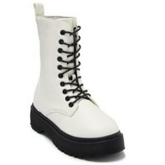 wild diva combat boots